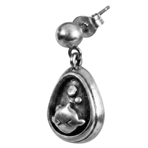Boucle d'oreille Dofus Ocre