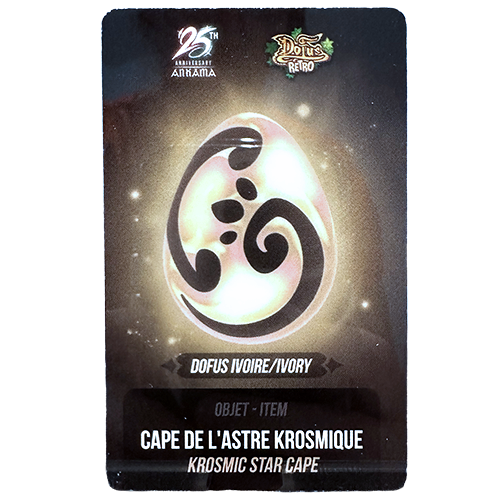 Cape de l'Astre Krosmique (Dofus Rétro)