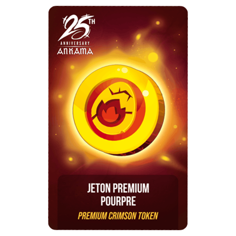 Jeton Premium Pourpre