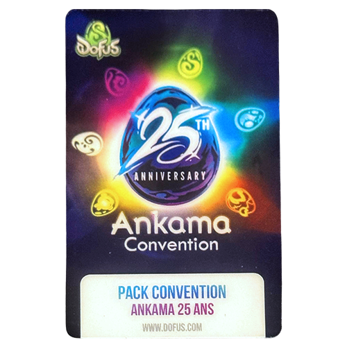 Pack Convention Ankama 25 ans